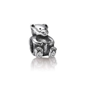 Pandora Bear Silver Charm